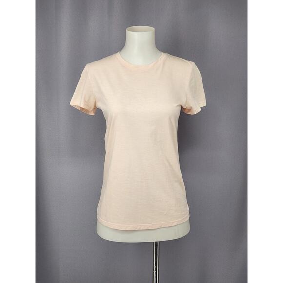 Vince Shirt Womens Small Light Pink 100% Pima Cotton Crewneck Casual - Picture 1 of 8